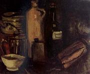 Vincent Van Gogh Still Life with Pots,Jar and Bottles (nn04) oil painting artist